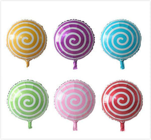 Candy lollipops balloons