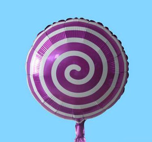 Candy lollipops balloons